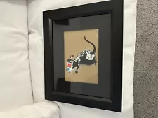 banksy original signed