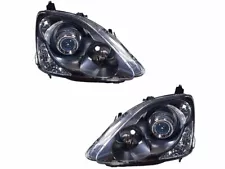 For 2002-2005 Honda Civic Headlight Set 48819MG 2003 2004 Si Hatchback (For: 2003 Honda Civic Si)