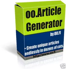 Article Generator: for Blogs, Niche, Autoblog, Selling!