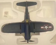 Franklin Mint Armour Collection Model Plane F4U-CORSAIR USMC WWII Aces B11B810
