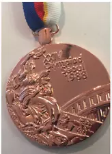 1988 Seoul Olympic 'Bronze' Medal with Ribbon & Display Stand/Pouch !