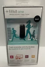 Fitbit One Wireless Activity and Sleep Tracker Black FB103BK NEW!!