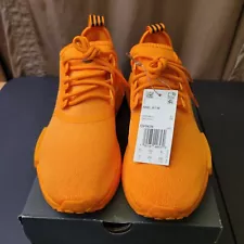 Adidas NMD R1 Bright Orange Womens Size 8 Running Shoes GV9439 Brand New In Box