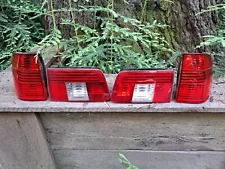 BMW E39 5 SERIES TOURING GENUINE FACELIFT REAR RIGHT LEFT TAIL WAGON LIGHTS SET