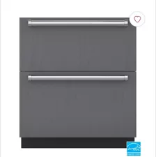 Sub Zero ID-30C Designer Refrigerator/Freezer Drawers With Ice Maker $5510