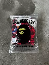 red bape hoodie