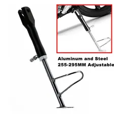 Adjustable Aluminum Alloy Motorcycle Side Stands Kickstand Holder Black CNC (For: 2000 BMW K1200LT)