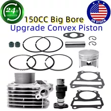 For KAWASAKI KLX125 KLX 125 Cylinder Piston Upgrade Camshaft Kit 150cc Big Bore