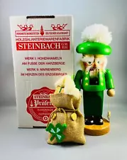 Steinbach Volkskunst Germany Chubby Irish Santa Nutcracker 12.5”