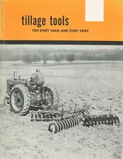 IH McCormick Tillage Tools Brochure Farmall Disk Spring Peg Tooth Harrows H M