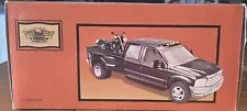 Harley Davidson Ford F-250 with FXDX motorcycle 1:24 9796-1-00V