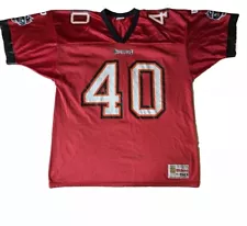 Rare Vtg Mike Alstott XL Tampa Bay Buccaneers Wilson NFL Jersey