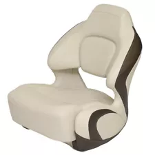 Chaparral Boat Bolster Seat 31.01124 | H2O Off White Brown