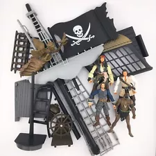 Pirates of the Caribbean Ultimate Black Pearl Ship Parts & Figures Zizzle 2006