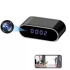 Spy Hidden Camera 4K HD WiFi6 Night Vision Audio Nanny Cam for Home Security