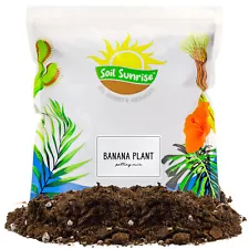 Banana Tree Potting Soil Mix, Hand Blended Mixture for Banana Plants