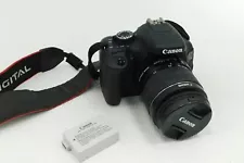 Canon Rebel T3i DSLR Camera W/Lens