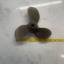 Vintage 3 blade Michigan Brass Bronze Propeller