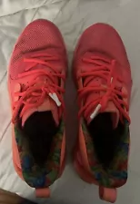 Size 8.5 - Under Armour Sour Patch Kids x Curry 7 Peach Plasma