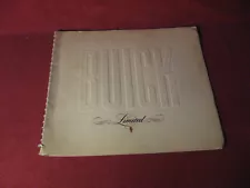 1940 Buick Huge Prestige Sales Brochure Booklet Catalog Old Original