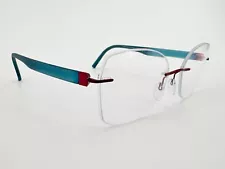 Silhouette 5506 Eyeglasses FRAMES 3040 Blue ..[]17-135 Purple J222