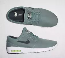 MENS NIKE ZOOM STEFAN JANOSKI MAX SB HASTA BLACK BARELY VOLT SNEAKERS SHOES 10