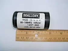 RV Air Conditioner Capacitor 88-108uF 165V Coleman RVAir AirXcel 1497-086