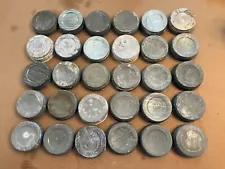 30 Zinc Mason Lids Regular 3"