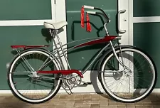 1960’s JC Higgins Flight-liner Springer Vintage bicycle. Freshly Powder Coated