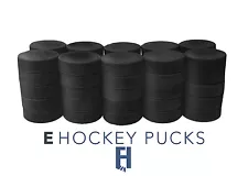 Bulk Blank Ice Hockey Pucks - 50 Puck Case - Official Regulation 6 oz - Discount