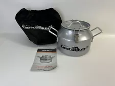 Seth McGinns Can Cooker Jr. 2 Gallon Aluminum W/ Carrying Bag & Manual