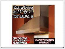 Vent A Hood SEPXH18242-SS Stainless Ventilation Hood 600CFM 42 Inch W/Warranty