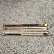 2 Vintage Pool Cues ~ Viking