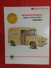 1957 INTERNATIONAL "MILK DELIVERY TRUCKS"" Truck Dealer Sales Brochure