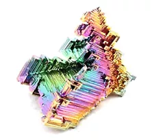 Bismuth Crystal Stone Medium Specimen for Collecting,Wire Wrapping,Wicca 