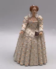 Papo Tudor QUEEN ELIZABETH White Gown Figure 2005 Enchanted World