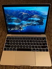 Apple MacBook 12 inch Laptop - MNYF2LL/A (June, 2017, Space Gray) w/ power cord