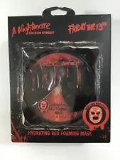 Nightmare on Elm Street Freddy vs Jason Red Foaming Bloody Halloween Face Mask