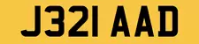 New ListingJADE NUMBER PLATE FOR SALE J321 AAD PRIVATE REGISTRATION CHERISHED REG AD AAD