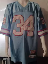 Houston Oilers Earl Campbell #34 2004 Players Of The Century Jersey Size 60 4XL