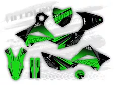 Graphics Kit for Kawasaki KLX 110 2010 - 2017 2018 2019 2020 2021 2022 2023 2024