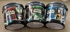 Star Wars Frito Lay 2002 Bucket Complete Set Of 3 Cheetos Doritos Sealed