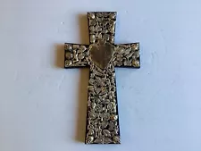 Wooden Cross 11 X 6” X 2 1/2 Hand Made USA