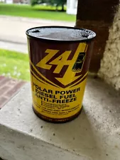 VINTAGE Z-4 DIESEL FUEL ADDITIVE METAL QUART CAN