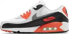 Nike Air Max 90 GTX Gore-Tex Infrared White Grey FD5810-101 Men's US 8