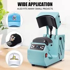 Auto Hat Heat Press Cap Heat Press Machine 2 Heating Pads Sublimation Transfer