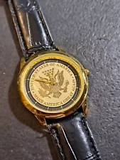 Mens MAGA DONALD TRUMP Quartz Watch As Shown! NO RESERVE!