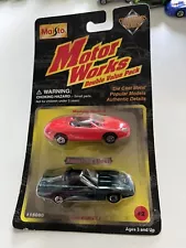 Maisto Motor Works Double Value Pack America's Best Mustang Mach ll Corvette ZR1