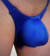 Panic Attack Micro Bikini Thong With Butt Anal Stretcher Mens Swimsuit Plug