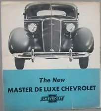 1935 Automobile Sales Brochure for Master De Luxe Chevrolet